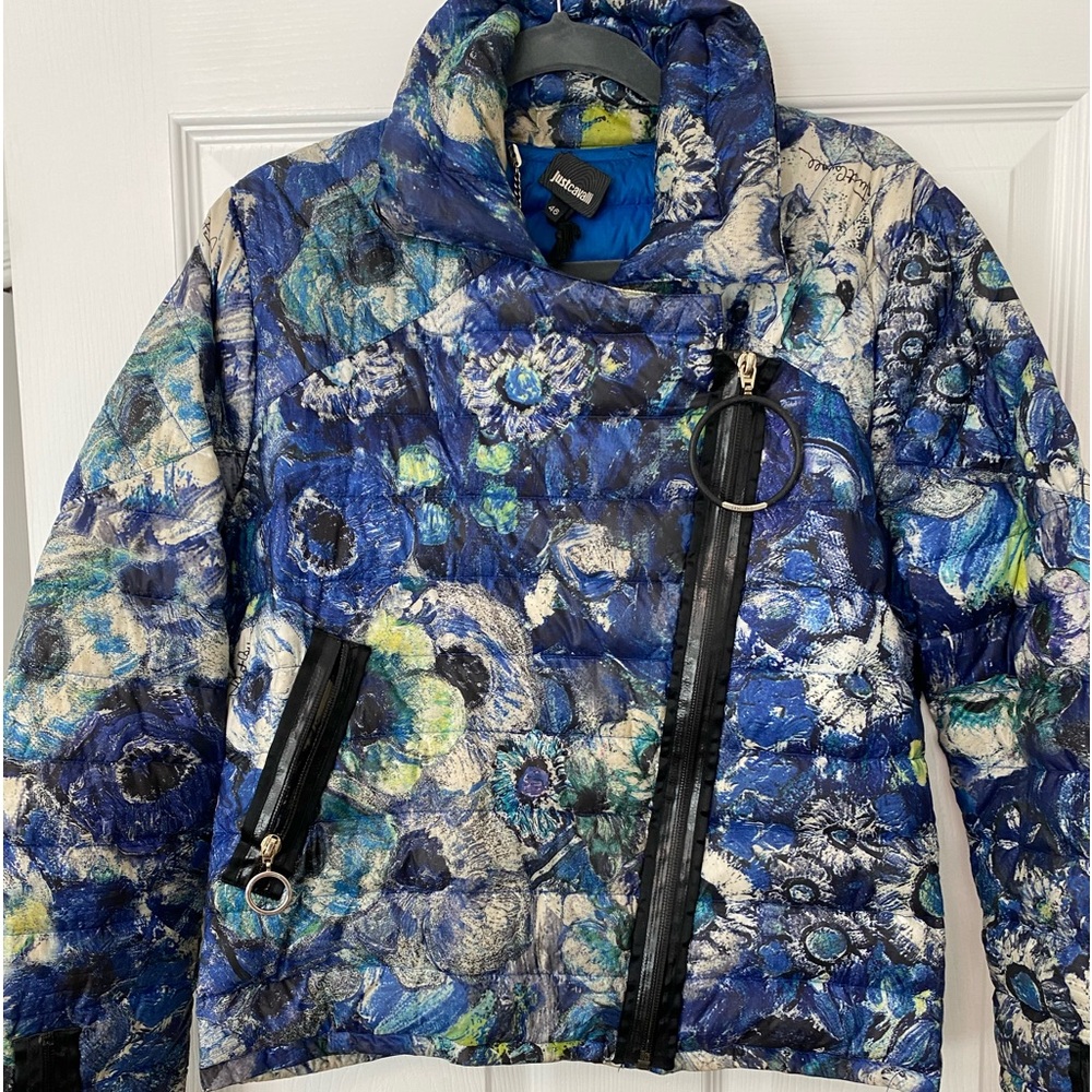 Roberto Cavalli lightweight puffer jacket!